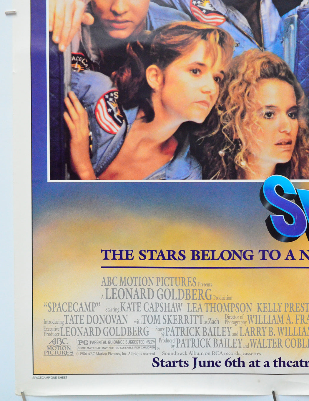 Space Camp (Bottom Left) Cinema One Sheet Movie Poster 