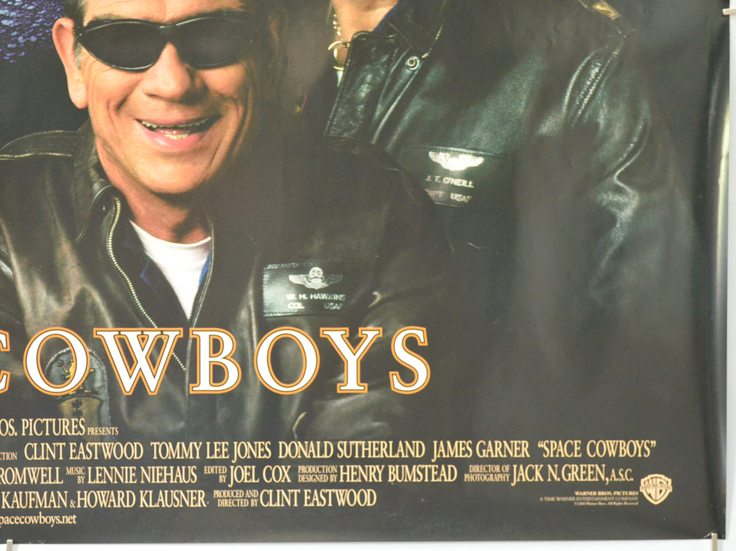 SPACE COWBOYS (Bottom Right) Cinema Quad Movie Poster 