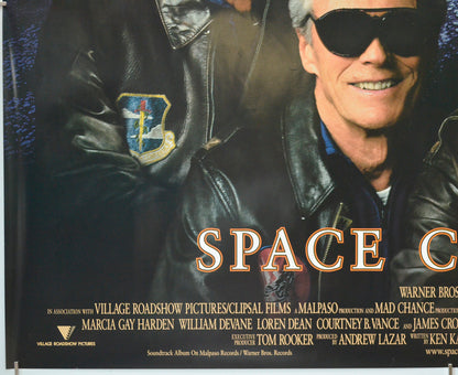 SPACE COWBOYS (Bottom Left) Cinema Quad Movie Poster 