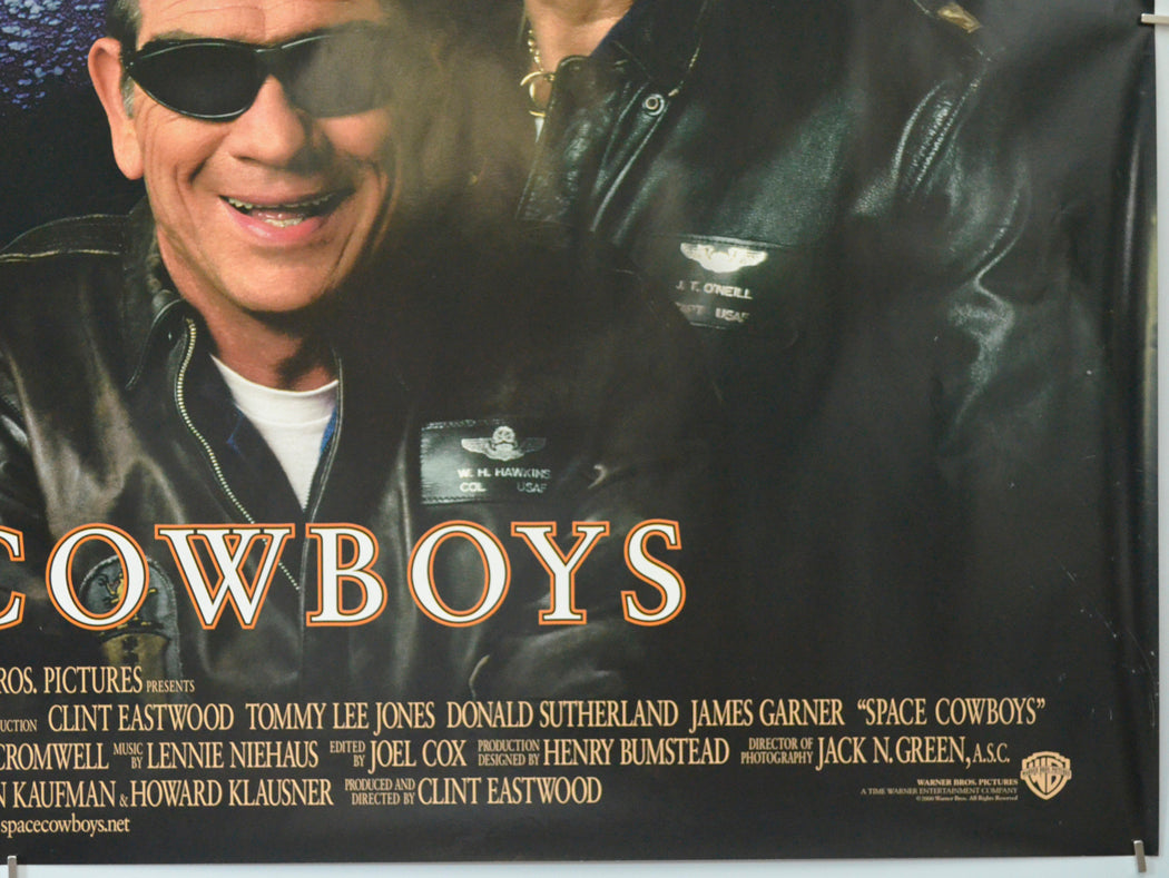 SPACE COWBOYS (Bottom Right) Cinema Quad Movie Poster 