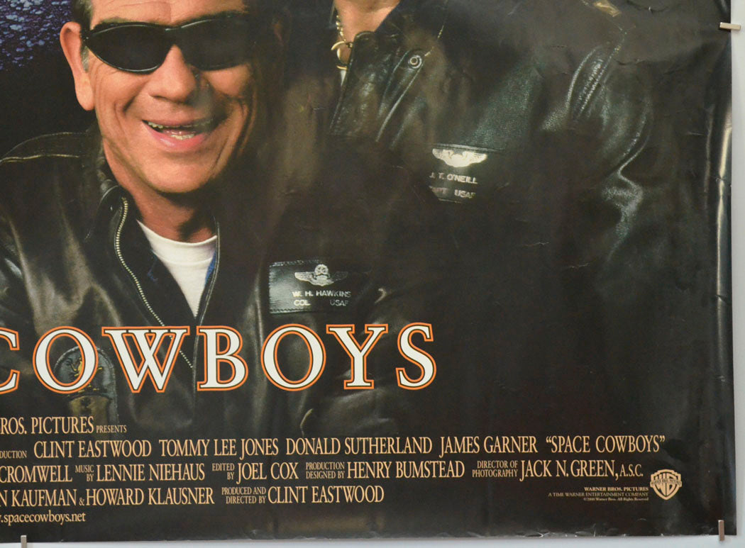 SPACE COWBOYS (Bottom Right) Cinema Quad Movie Poster 