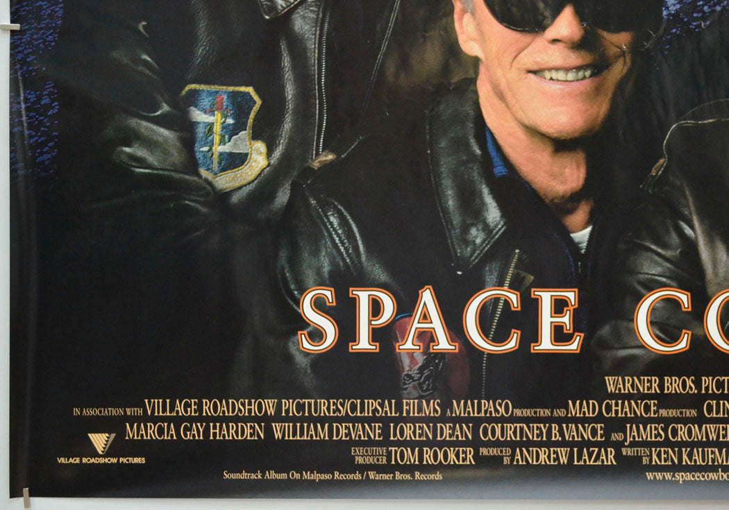 SPACE COWBOYS (Bottom Left) Cinema Quad Movie Poster 