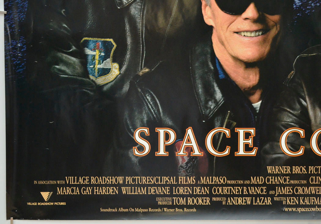 SPACE COWBOYS (Bottom Left) Cinema Quad Movie Poster 