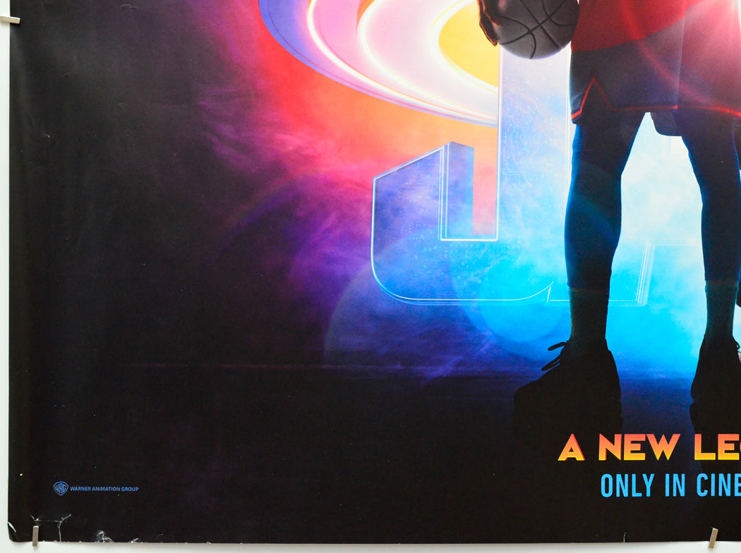 Space Jam: A New Legacy (Bottom Left) Cinema Quad Movie Poster 