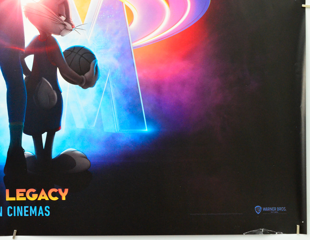 Space Jam: A New Legacy (Bottom Right) Cinema Quad Movie Poster 