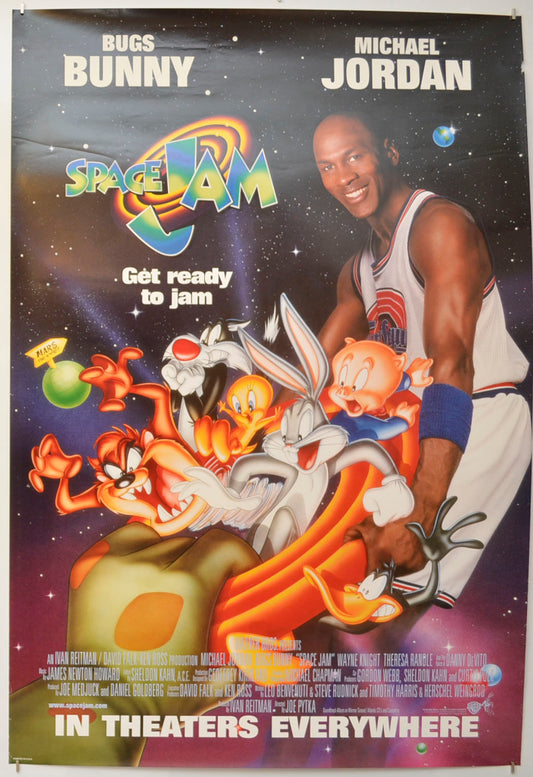 Space Jam Original One Sheet Poster - Film Poster - Movie Poster