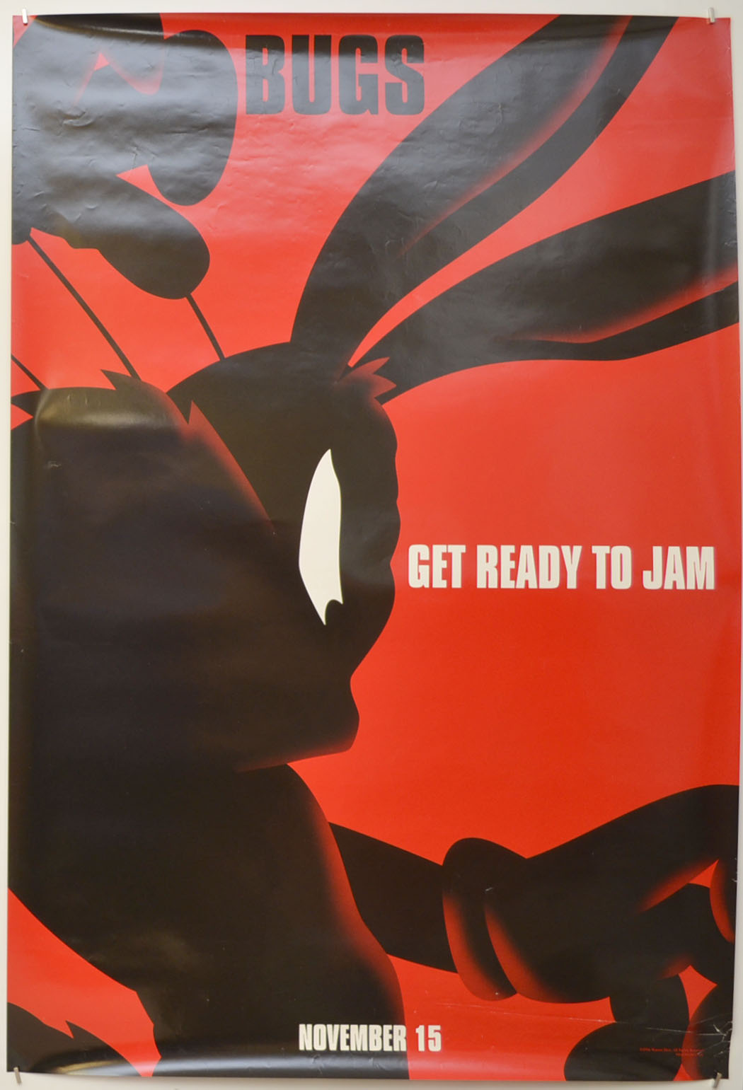 Space Jam (Bugs - Teaser / Advance Version) Original One Sheet Poster - Film Poster - Movie Poster