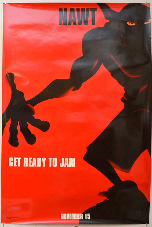 Space Jam (Nawt - Teaser / Advance Version) Original One Sheet Poster - Film Poster - Movie Poster