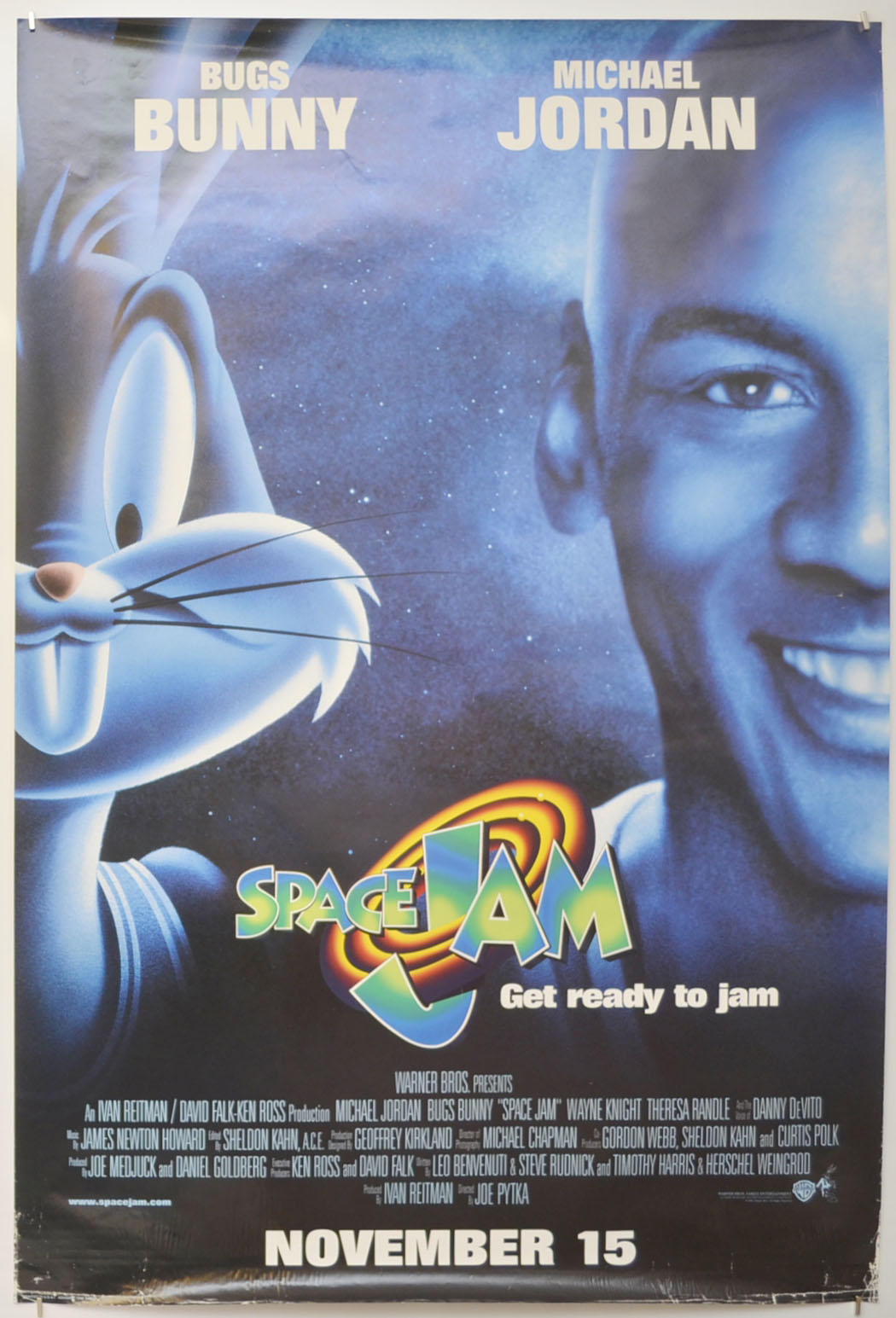 Space Jam Original One Sheet Poster - Film Poster - Movie Poster