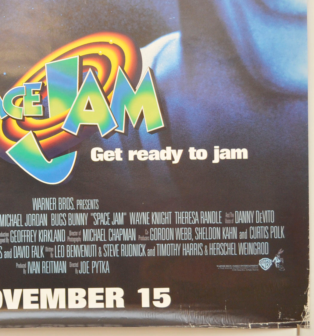 SPACE JAM (Bottom Right) Cinema One Sheet Movie Poster 