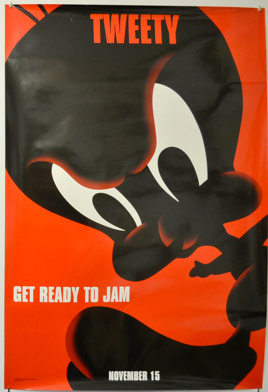 Space Jam  (Tweety - Teaser / Advance Version) Original One Sheet Poster - Film Poster - Movie Poster