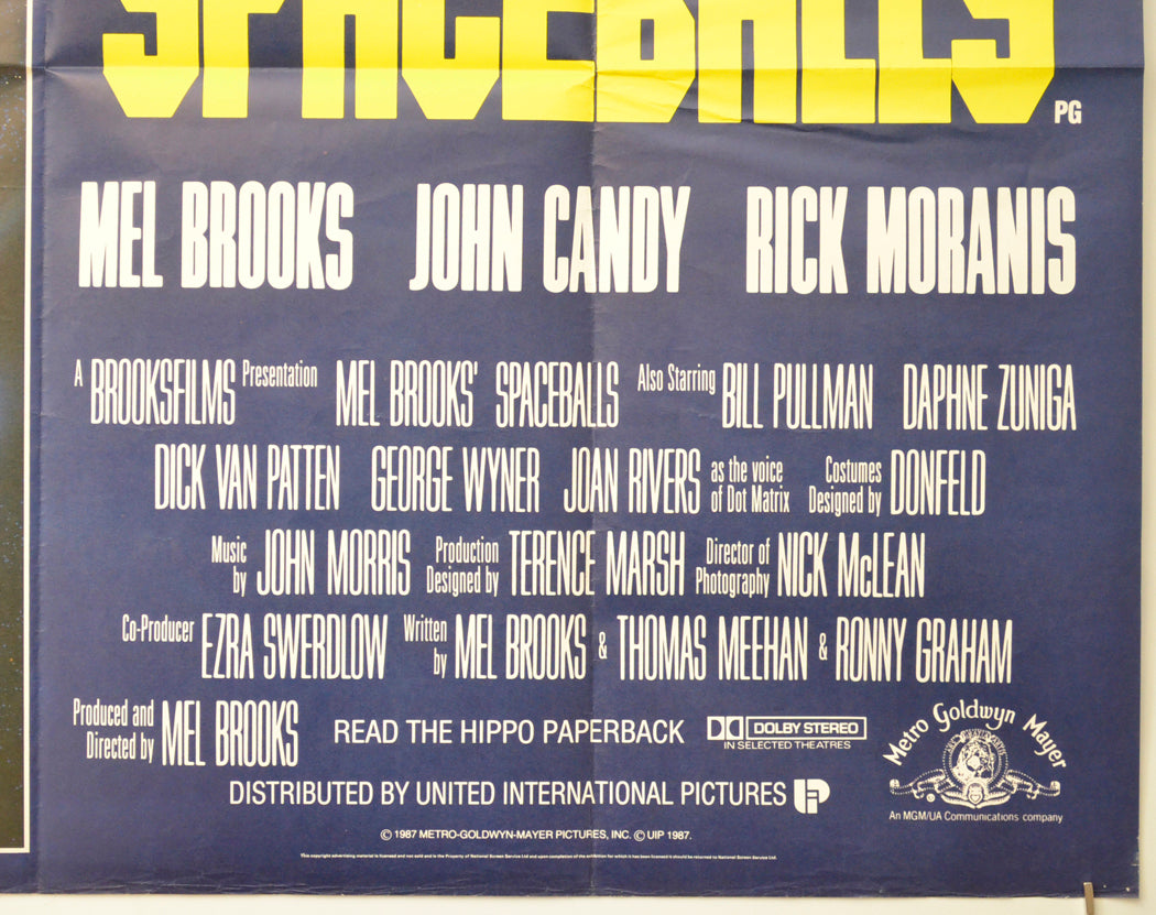 SPACEBALLS (Bottom Right) Cinema Quad Movie Poster 