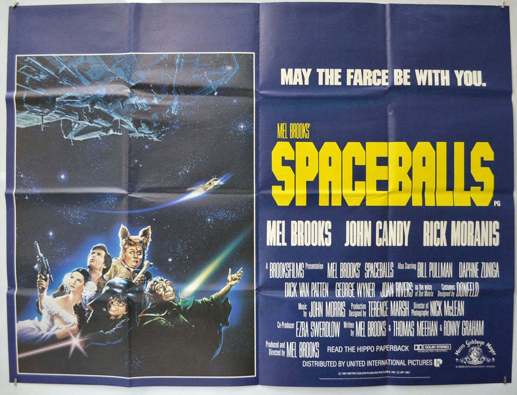 Spaceballs Original Quad Poster - Film Poster - Movie Poster