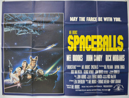 Spaceballs Original Quad Poster - Film Poster - Movie Poster