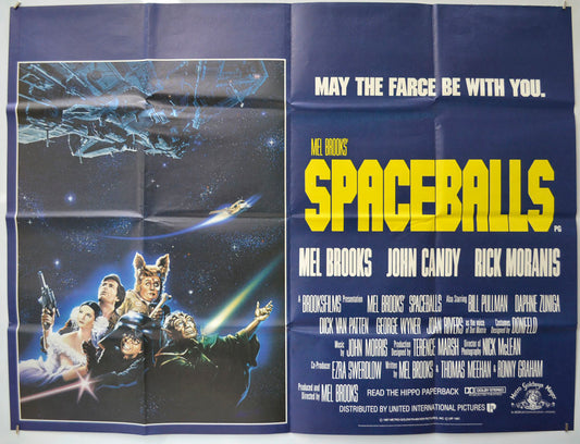 Spaceballs Original Quad Poster - Film Poster - Movie Poster