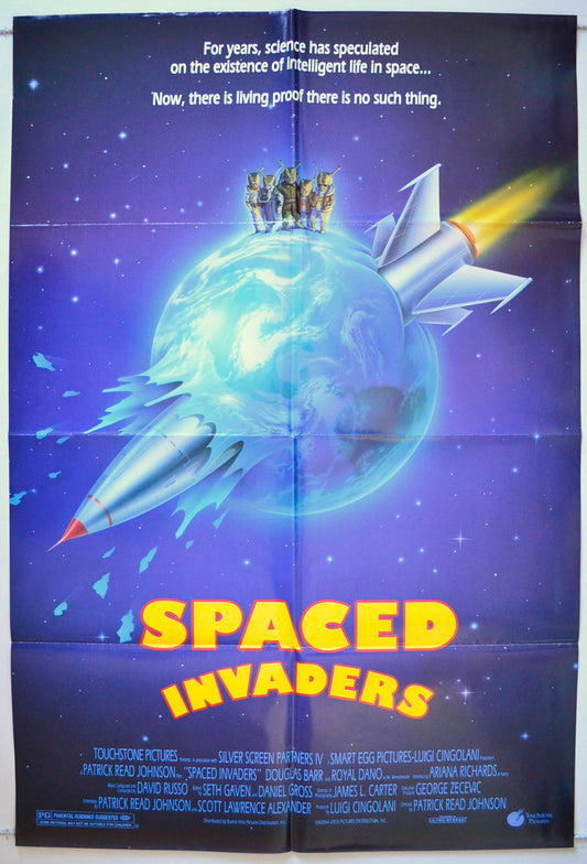 Spaced Invaders Original One Sheet Poster - Movie Poster