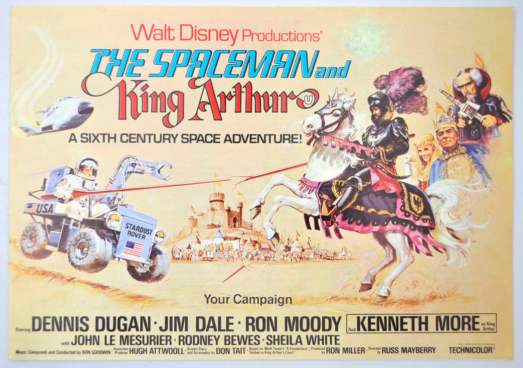 The Spaceman And King Arthur Original 16 page Cinema Exhibitors Campaign Press Book (UK)