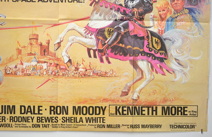 THE SPACEMAN AND KING ARTHUR (Bottom Right) Cinema Quad Movie Poster 