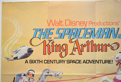 THE SPACEMAN AND KING ARTHUR (Top Left) Cinema Quad Movie Poster 