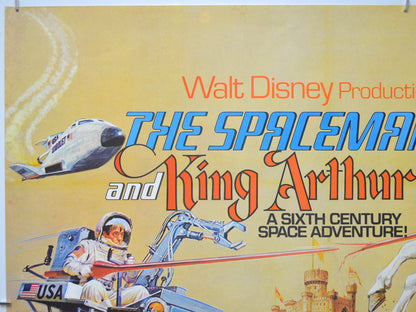 SPACEMAN AND KING ARTHUR / DUMBO (Top Left) Cinema Quad Movie Poster 