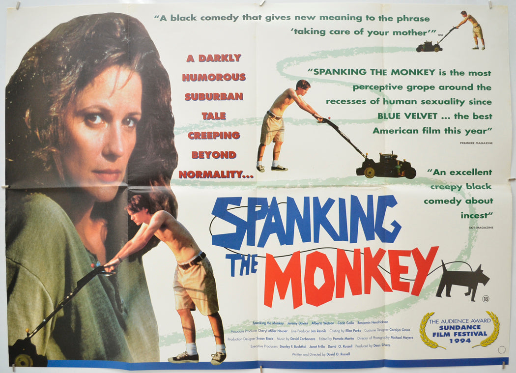 Spanking The Monkey Original Quad Poster - Film Poster - Movie Poster  