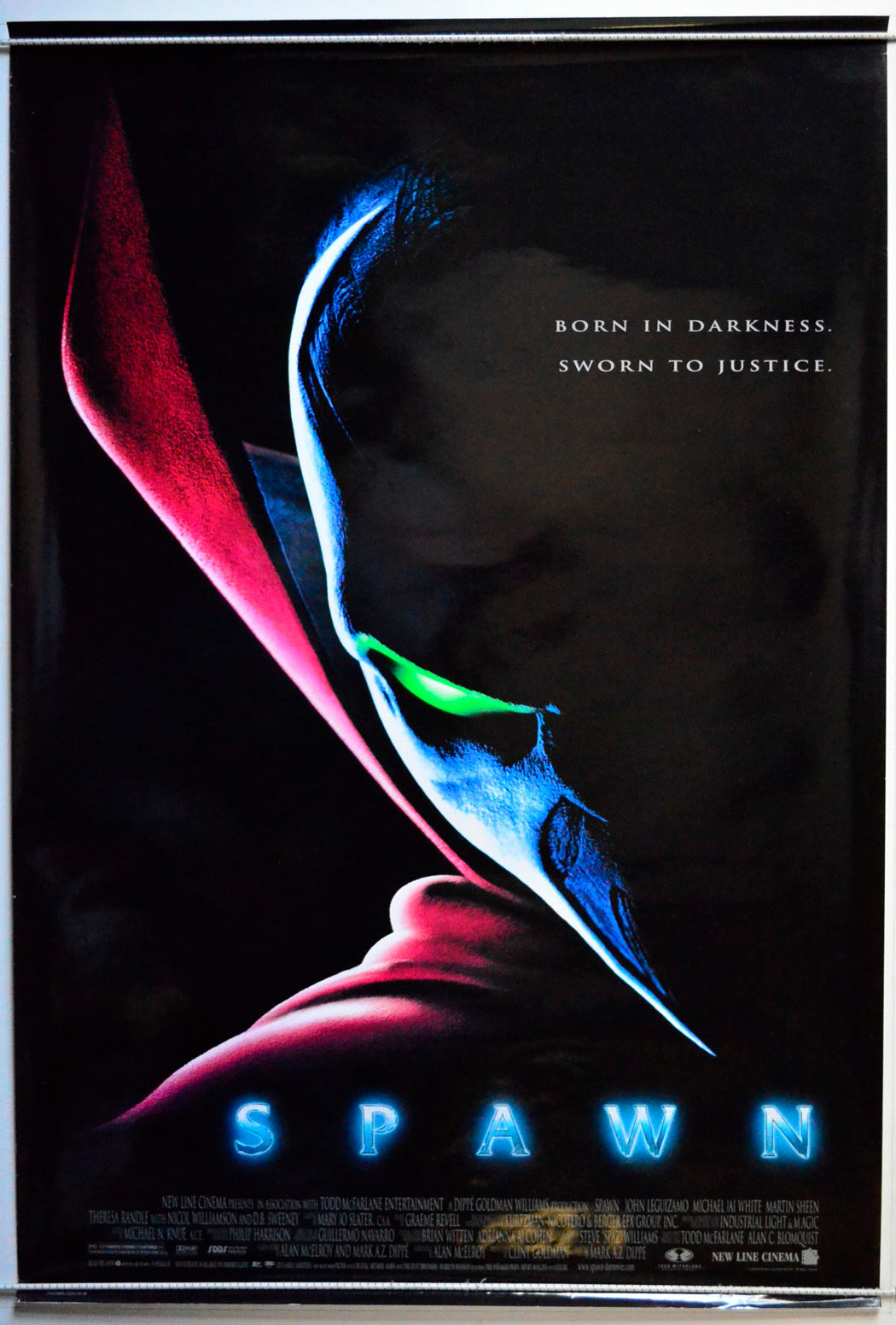 Spawn  (Version B)   Original One Sheet Poster - Movie Poster