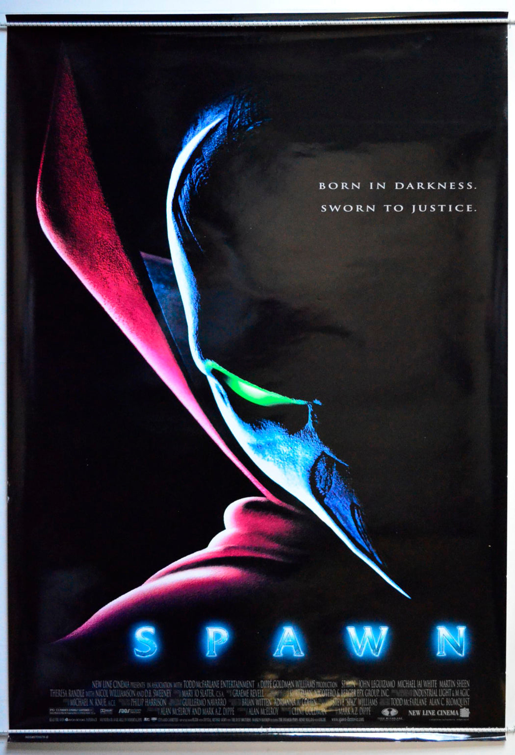 Spawn  (Version B)   Original One Sheet Poster - Movie Poster