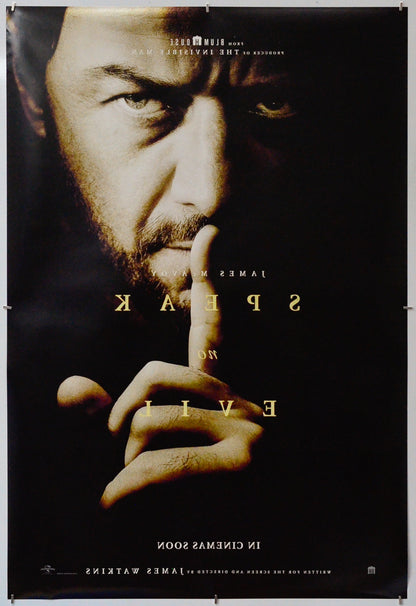 Speak No Evil (Back) Cinema One Sheet Movie Poster 