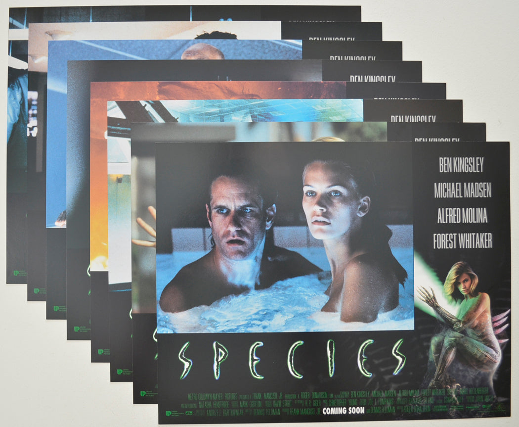 SPECIES (Full View) Cinema Set of Lobby Cards  