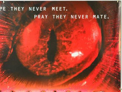 Species II (Top Right) Cinema Quad Movie Poster 