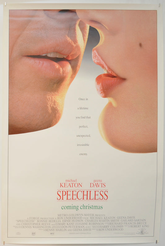 Speechless  Original One Sheet Poster - Film Poster - Movie Poster