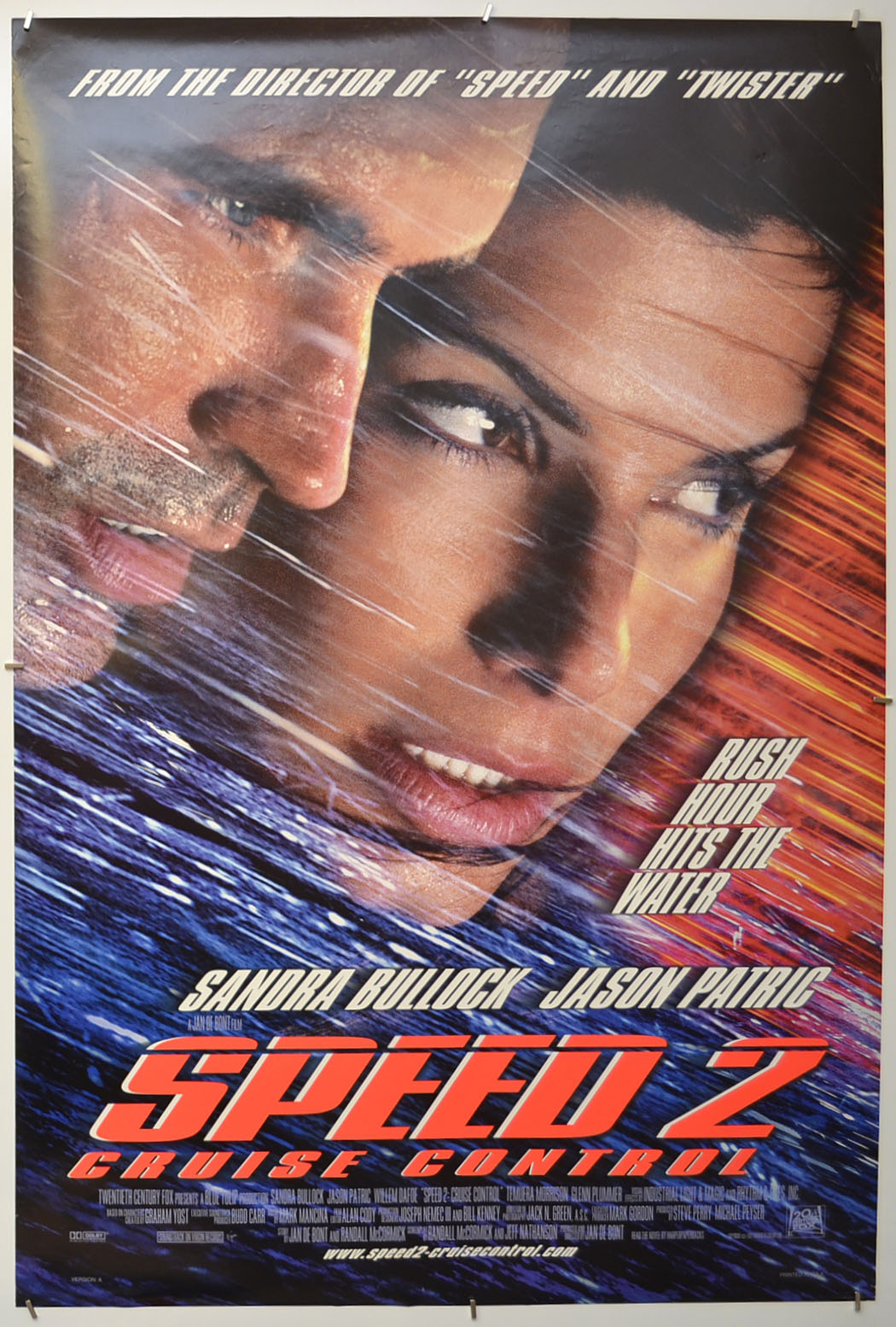 Speed 2 : Cruise Control Original One Sheet Poster - Film Poster - Movie Poster