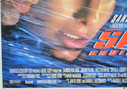 SPEED 2 : CRUISE CONTROL (Bottom Left) Cinema Quad Movie Poster 