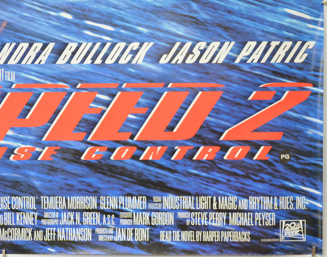 SPEED 2 : CRUISE CONTROL (Bottom Right) Cinema Quad Movie Poster 