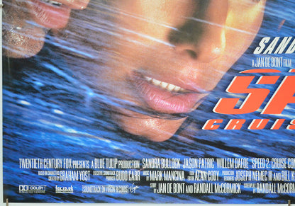 SPEED 2 : CRUISE CONTROL (Bottom Left) Cinema Quad Movie Poster 