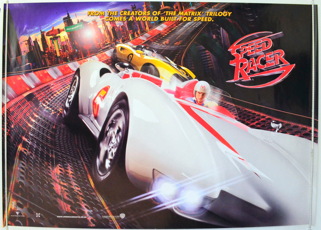 Speed Racer  (Teaser / Advance Version)   Original British Quad Poster - Film Poster - Movie Poster 