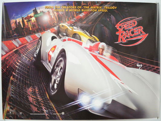 Speed Racer (Teaser / Advance Version)  Original Quad Poster - Film Poster - Movie Poster