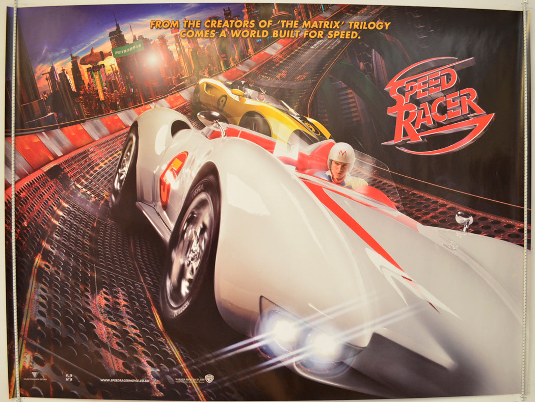 Speed Racer  (Teaser / Advance Version)  Original Quad Poster - Film Poster - Movie Poster 