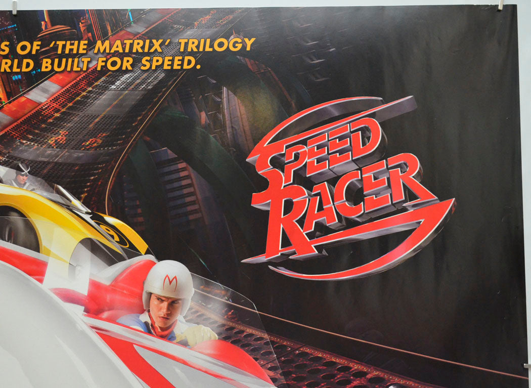 SPEED RACER (Top Right) Cinema Quad Movie Poster 