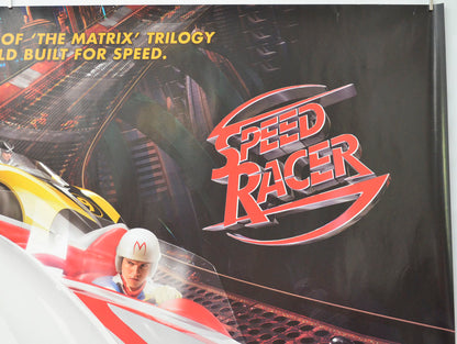 SPEED RACER (Top Right) Cinema Quad Movie Poster 