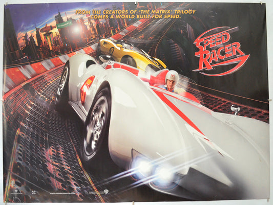 Speed Racer (Teaser / Advance Version) Original Quad Poster - Film Poster - Movie Poster 