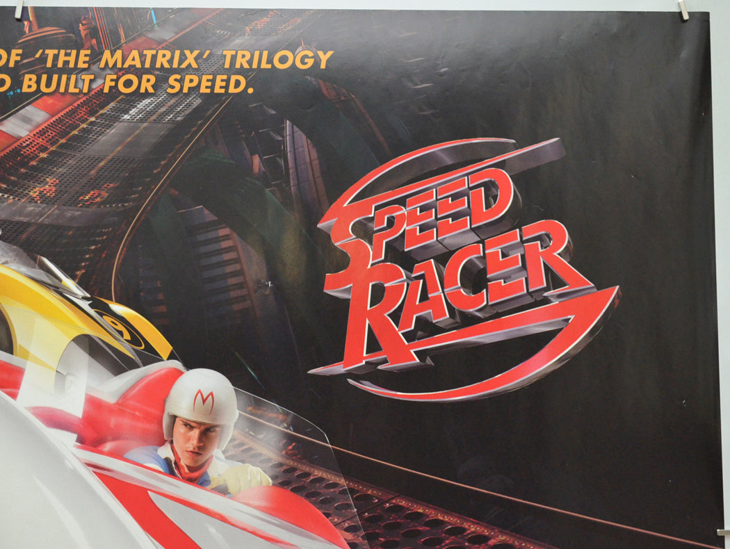 SPEED RACER (Top Right) Cinema Quad Movie Poster 