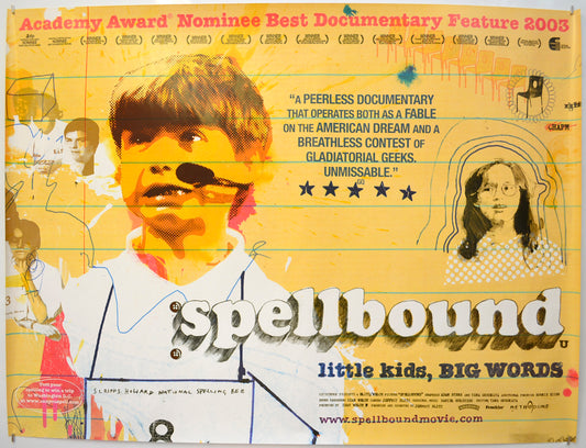 Spellbound Original Quad Poster - Film Poster - Movie Poster  