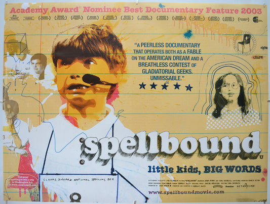 Spellbound Original Quad Poster - Film Poster - Movie Poster  