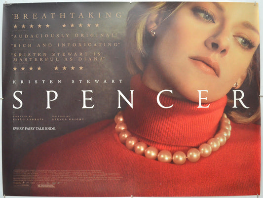 Spencer Original Quad Poster - Film Poster - Movie Poster