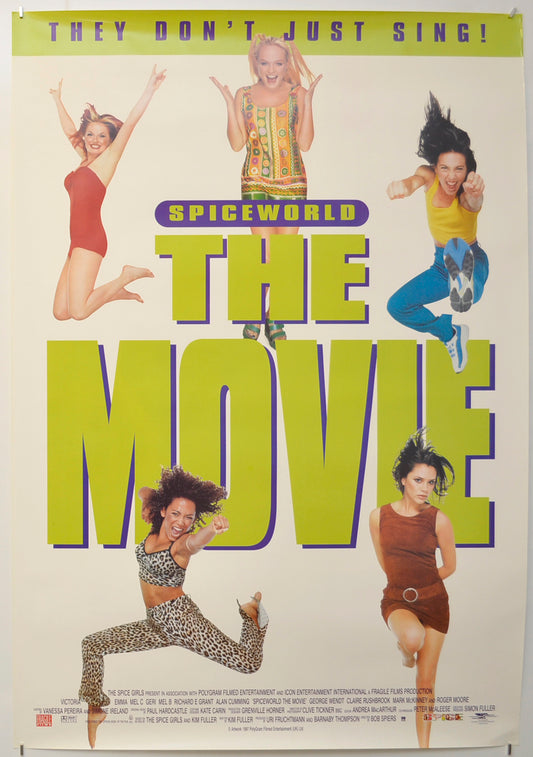 Spiceworld : The Movie  Original One Sheet Poster - Film Poster - Movie Poster