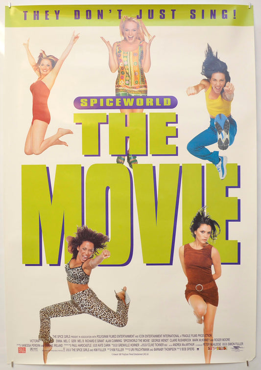 Spiceworld : The Movie Original One Sheet Poster - Film Poster - Movie Poster