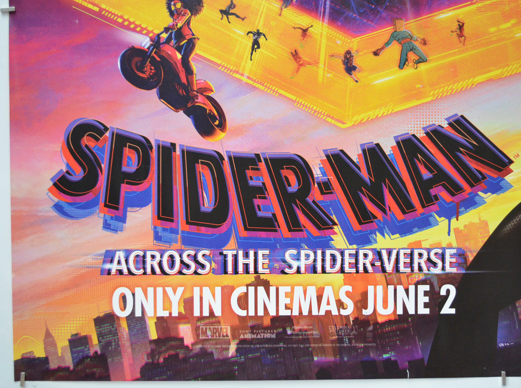 SPIDER-MAN: ACROSS THE SPIDER-VERSE (Bottom Left) Cinema Quad Movie Poster 