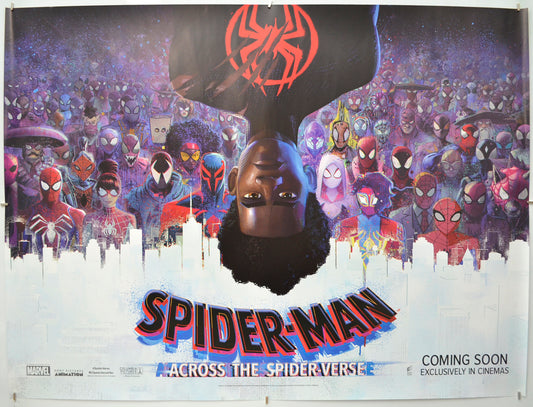 Spider-man: Across The Spider-verse (Teaser / Advance Version) Original Quad Poster - Film Poster - Movie Poster