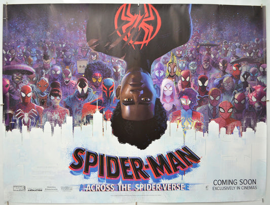 Spider-man: Across The Spider-verse (Teaser / Advance Version) Original Quad Poster - Film Poster - Movie Poster